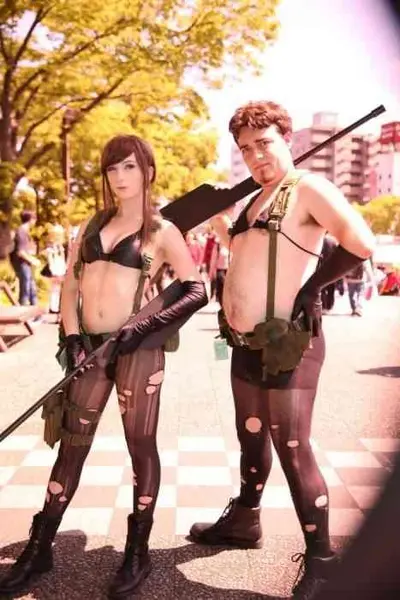 Quiet Cosplay Couple Gender Swap