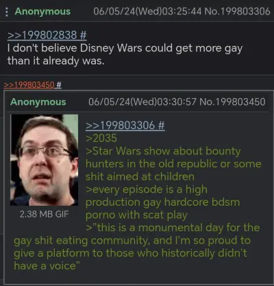 4chan Disney Star Wars Future Prediction