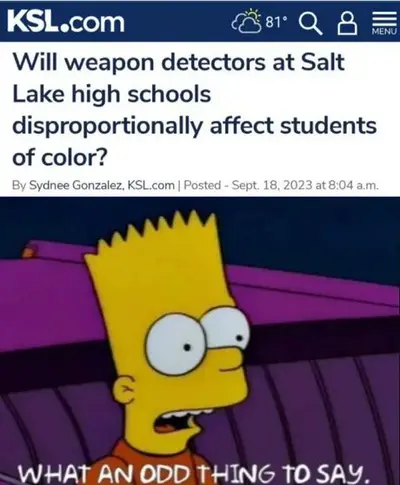 Bart Simpson Reacts to Odd Headline