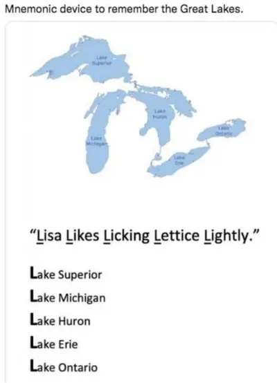 Great Lakes Mnemonic Gone Wrong