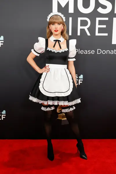Taylor Swift Maid Outfit Red Carpet