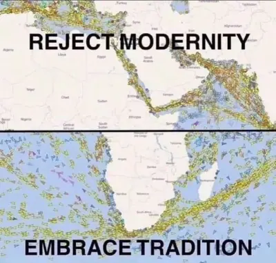 Reject Modernity Embrace Tradition Shipping Routes